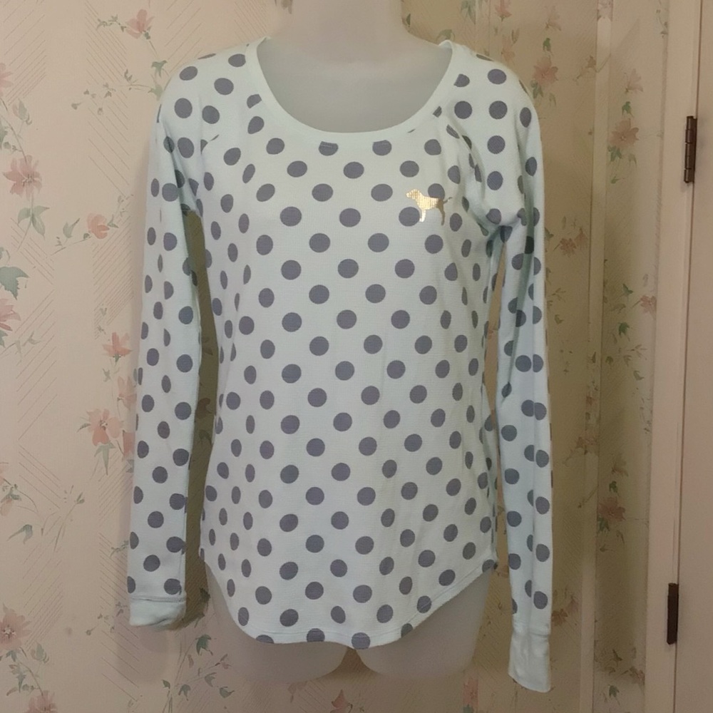 Victoria’s Secret Polka Dot Pajama Top